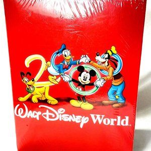 Walt Disney World 2000 Photo Album 50 Pocket Page Holds 200 4x6 Pictures Vintage